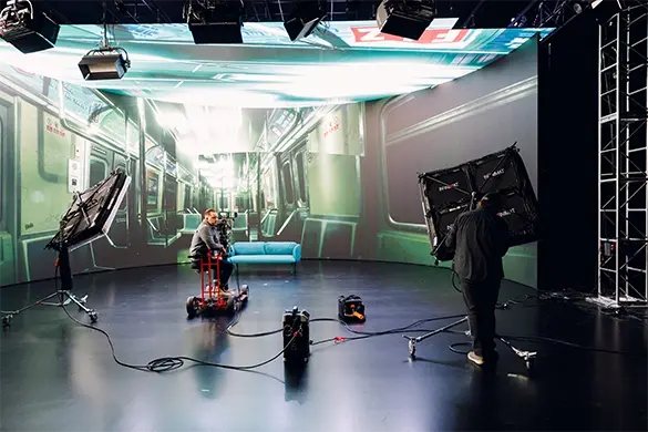 Dodge Weather Delays by Filming in Chicago’s Top LED Studios